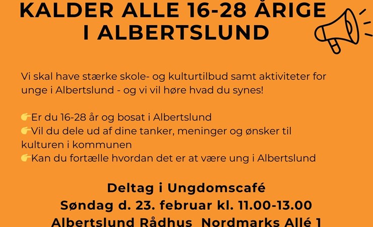 Ung Café 23. februar kl. 11 - 13